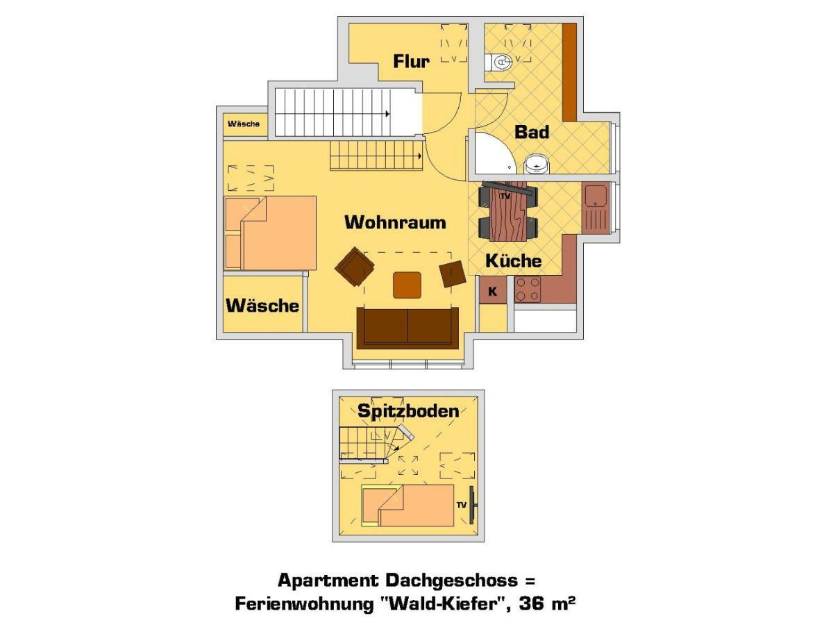 “Haus Am Kuestenwald” Ferienwohnungen 格拉尔-米里茨 外观 照片