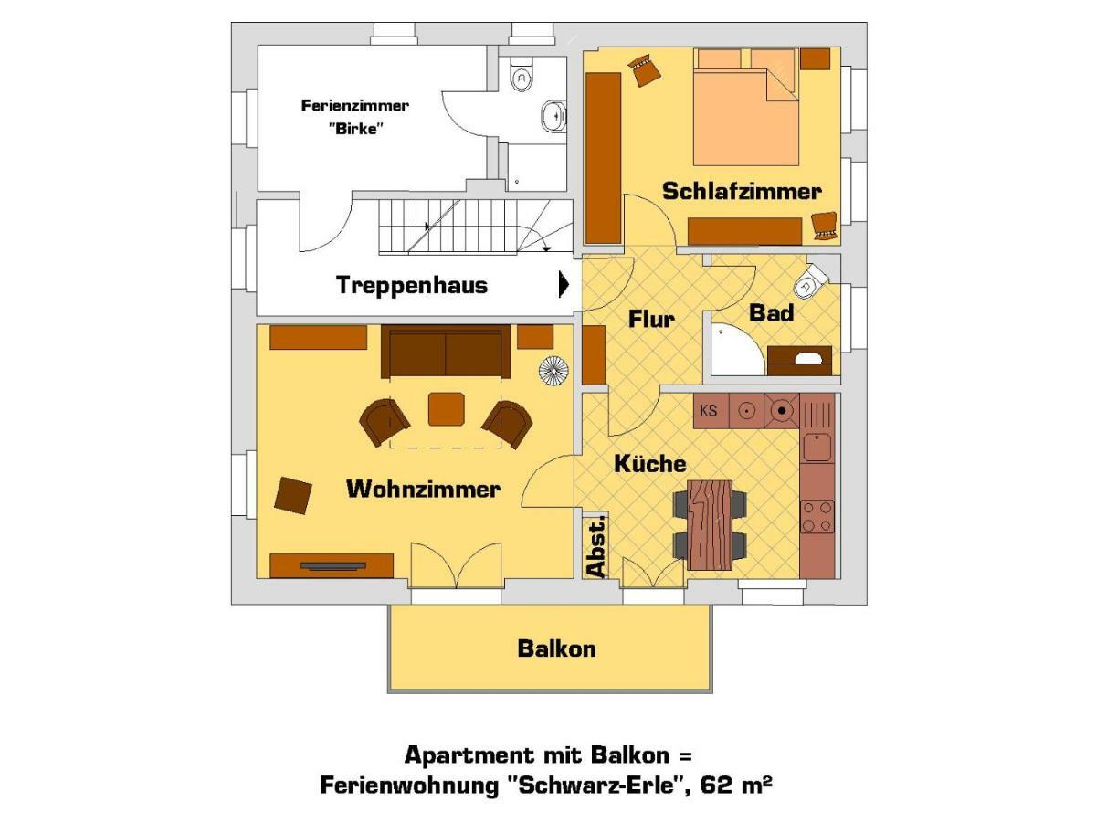 “Haus Am Kuestenwald” Ferienwohnungen 格拉尔-米里茨 外观 照片